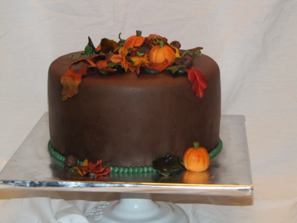 fall+chocolate+cake