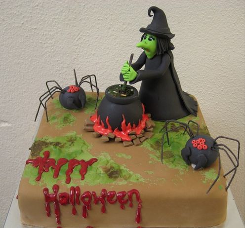 Square+witch+halloween+cake+image