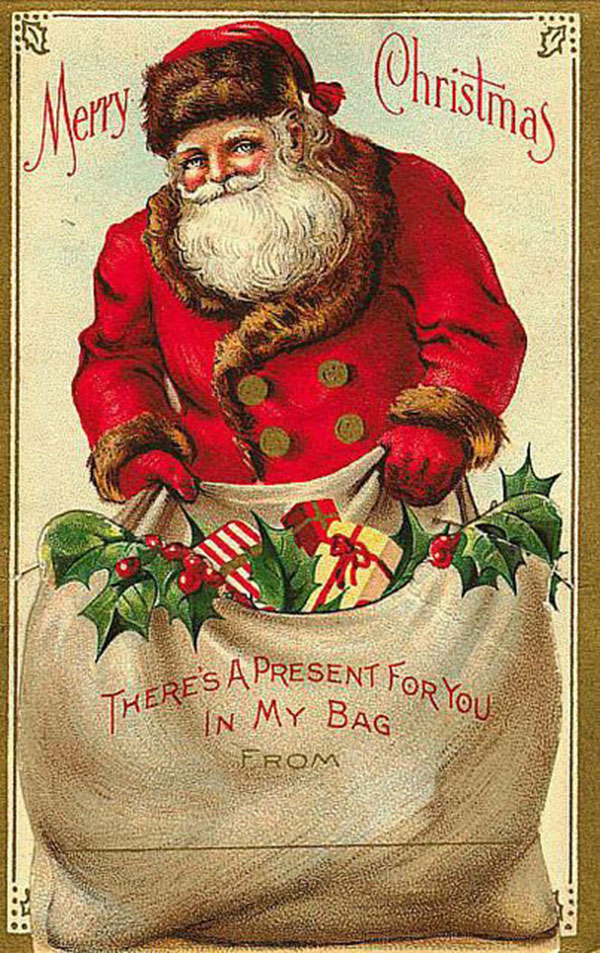 Antique-Christmas-Santa-Postcards-and-Vintage-Illustrations-24